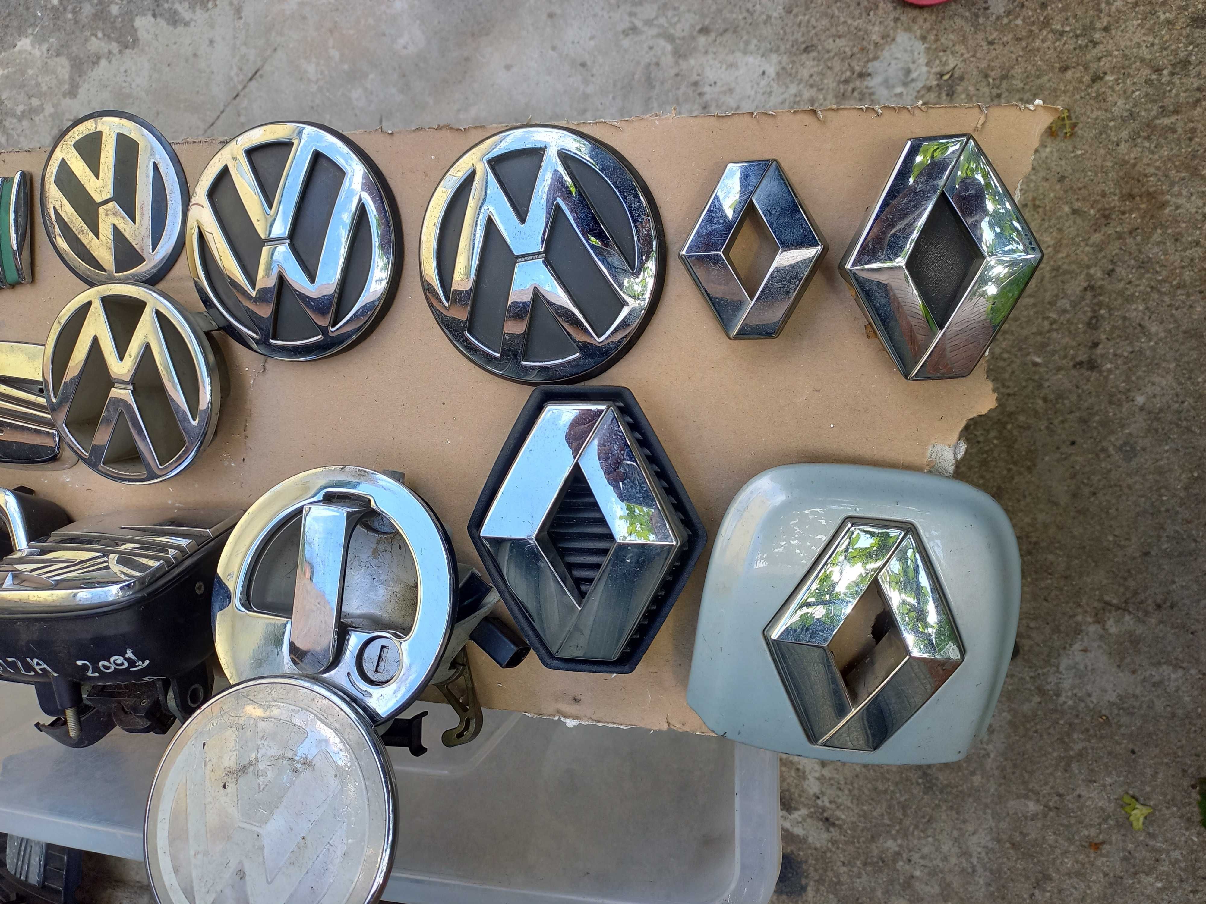 Vários Símbolos para carros Fiat Opel Renault Peugeot Citroen Vw