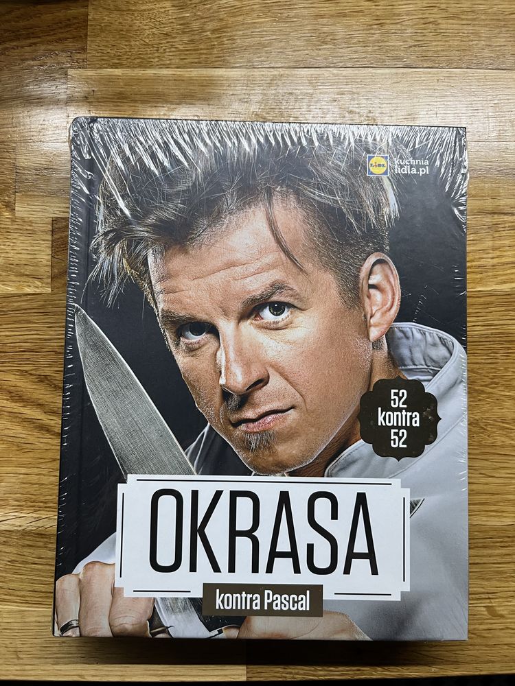 Książka kucharska z Lidla Pascal kontra Okrasa