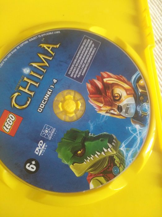 Dvd lego China 1-4 części