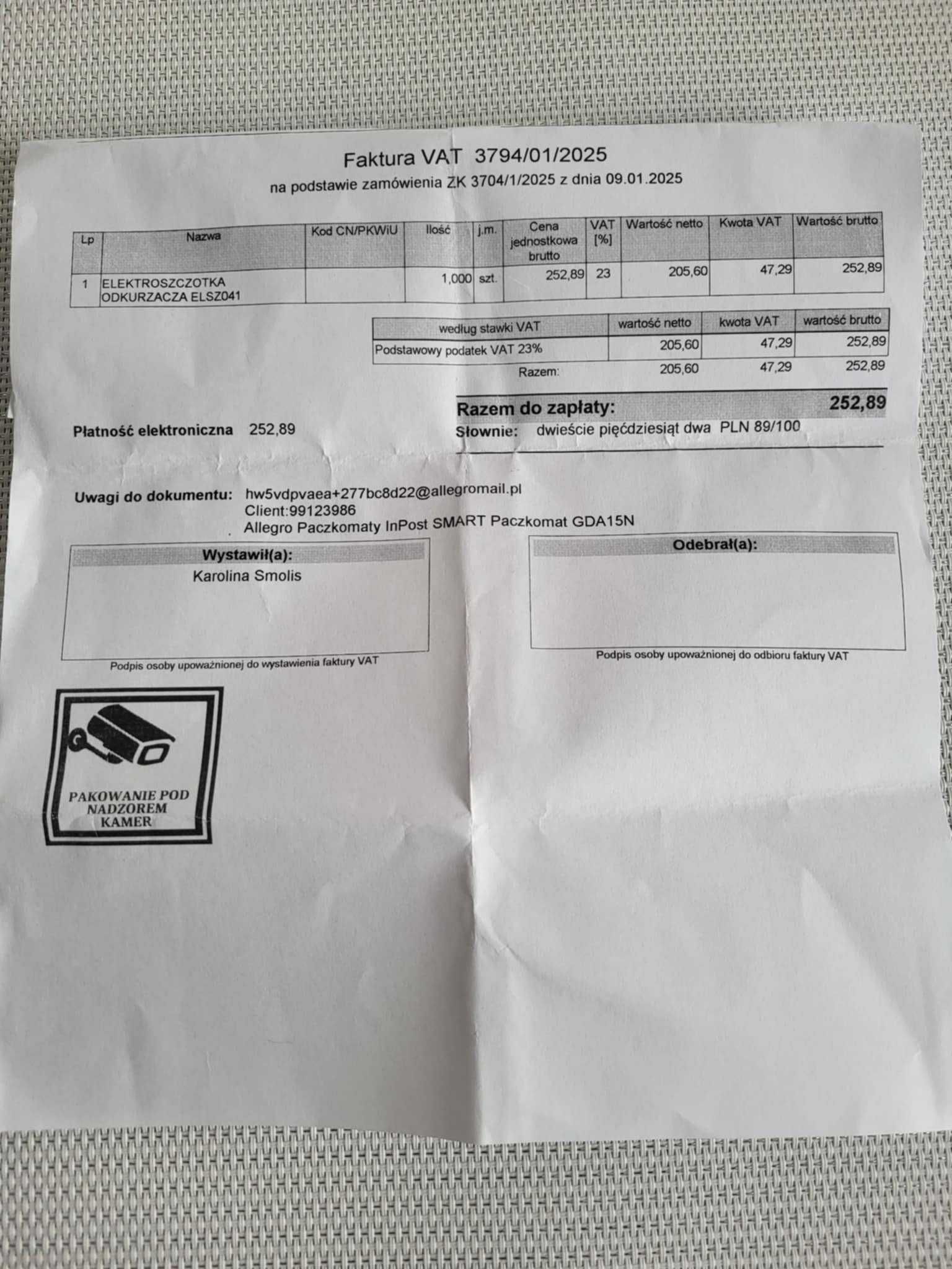 elektroszczotka eletrolux pure 09