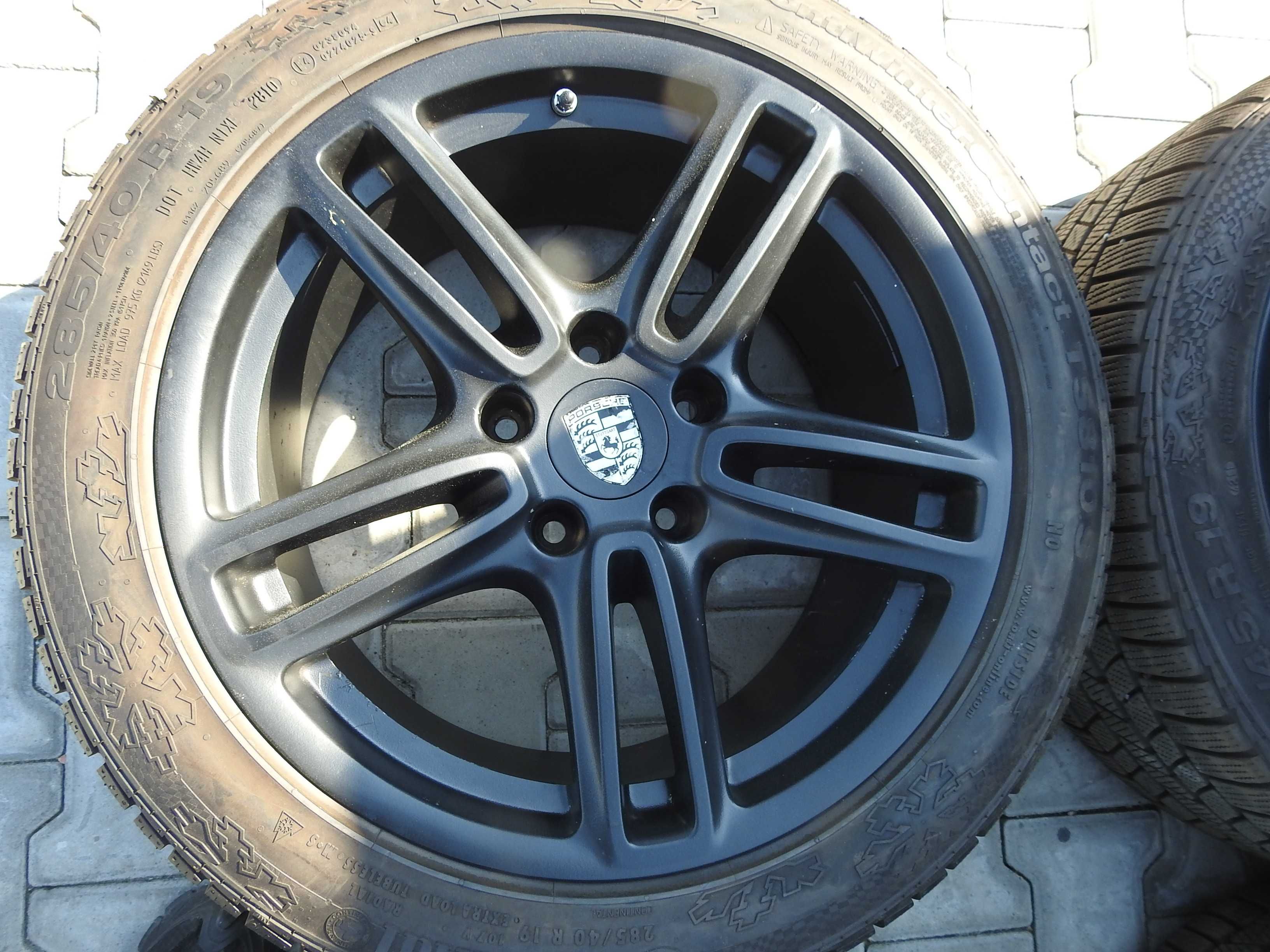 4x ALU 19 5x130 2x10J 2x9J Porsche Panamera 970 OE + Czujniki TPMS