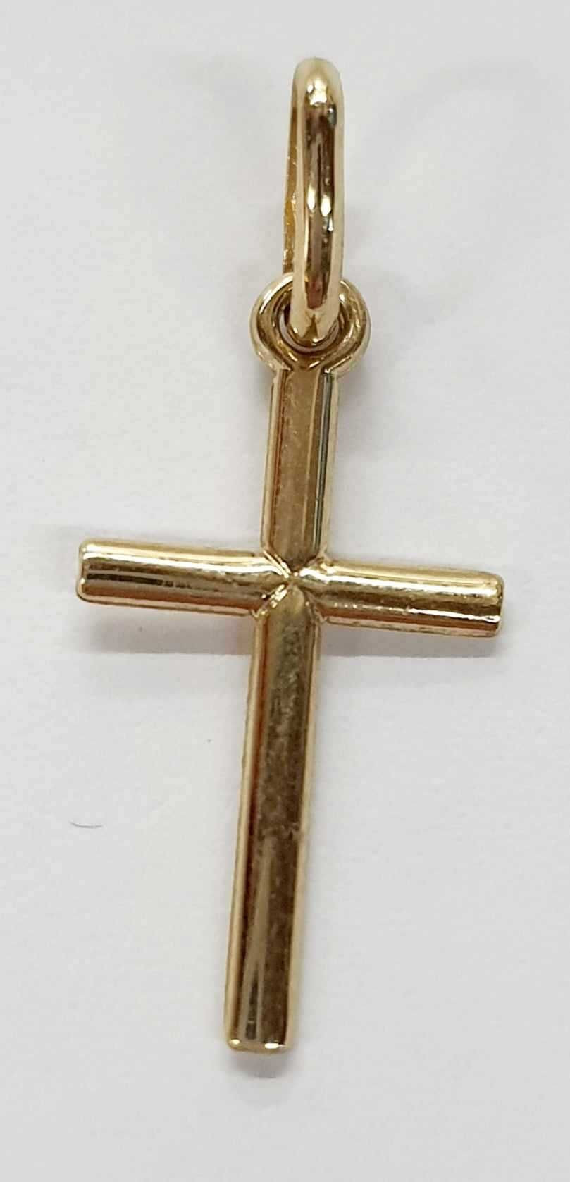 Śliczny Złoty Wisiorek PR 585 Krzyżyk 2,5cm 85/24/PSZ
