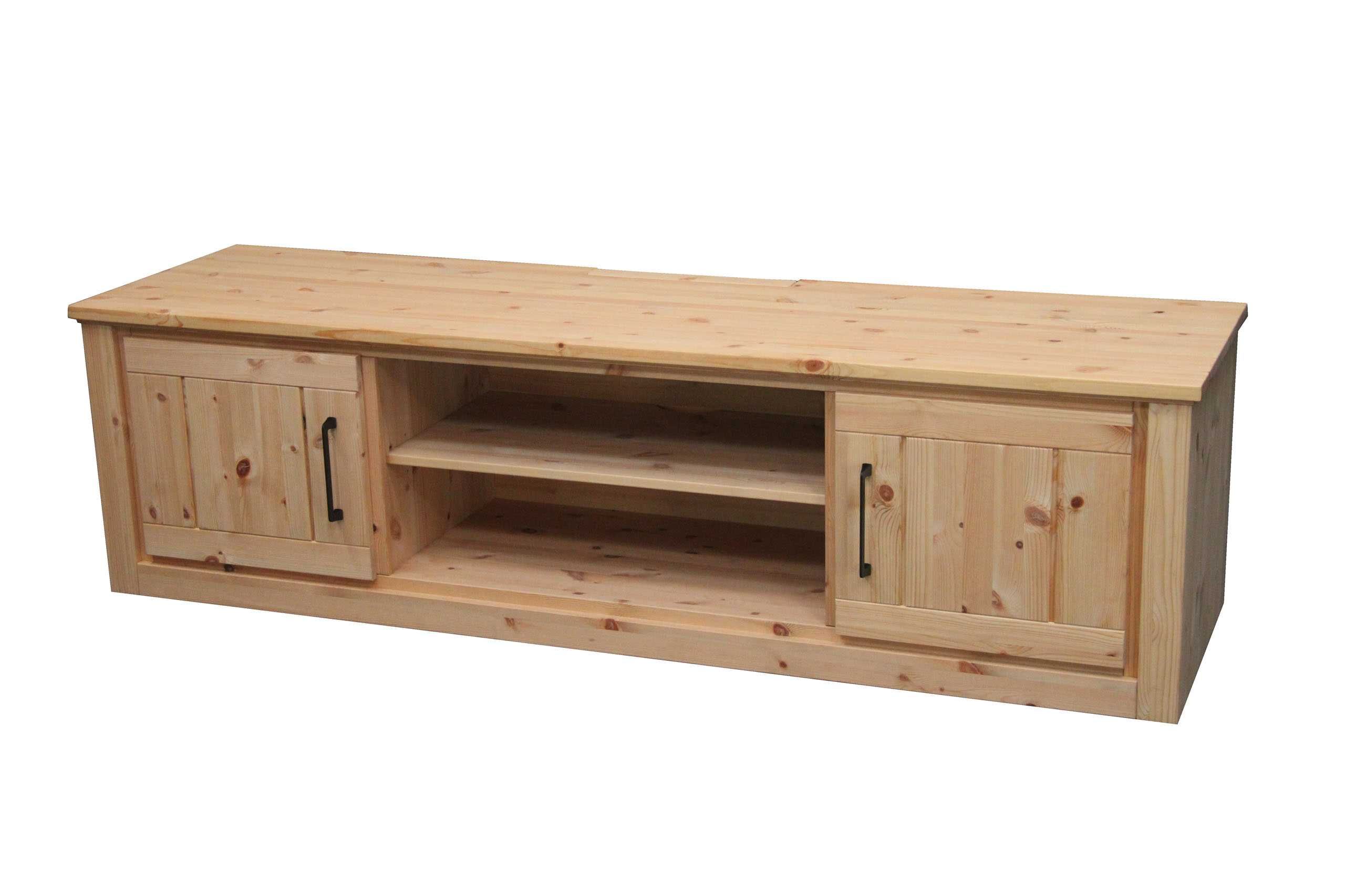 SZAFKA Drewniana RTV Sosnowa olejowana 188 cm BGM24.pl B 8291 -30%