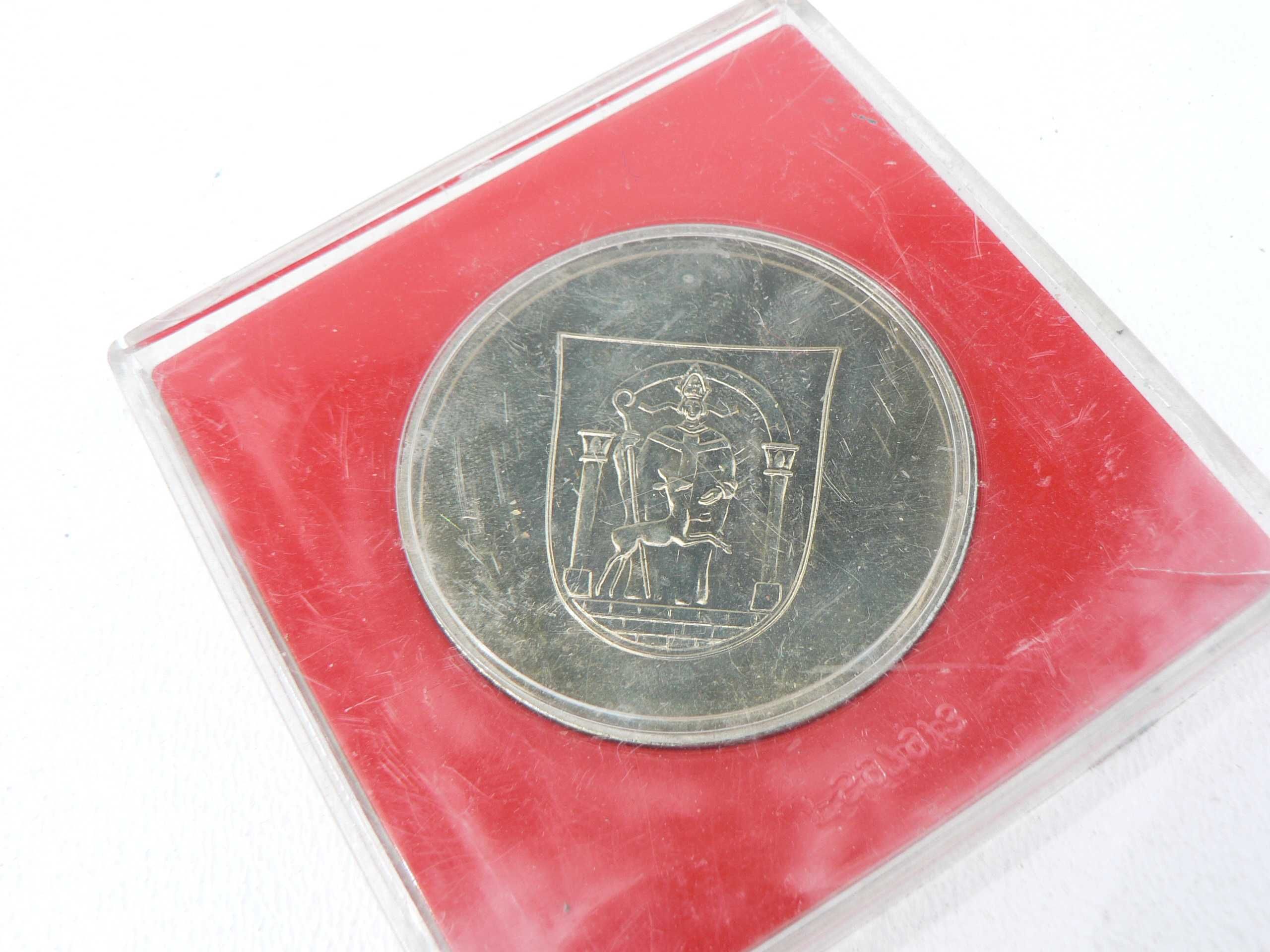 Medal moneta kolekcjonerska 675 JAHRE STADT WERDAU 1304 = 1979