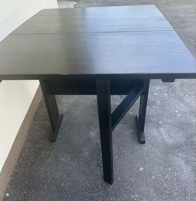 Stół sosnowy kolor wenge