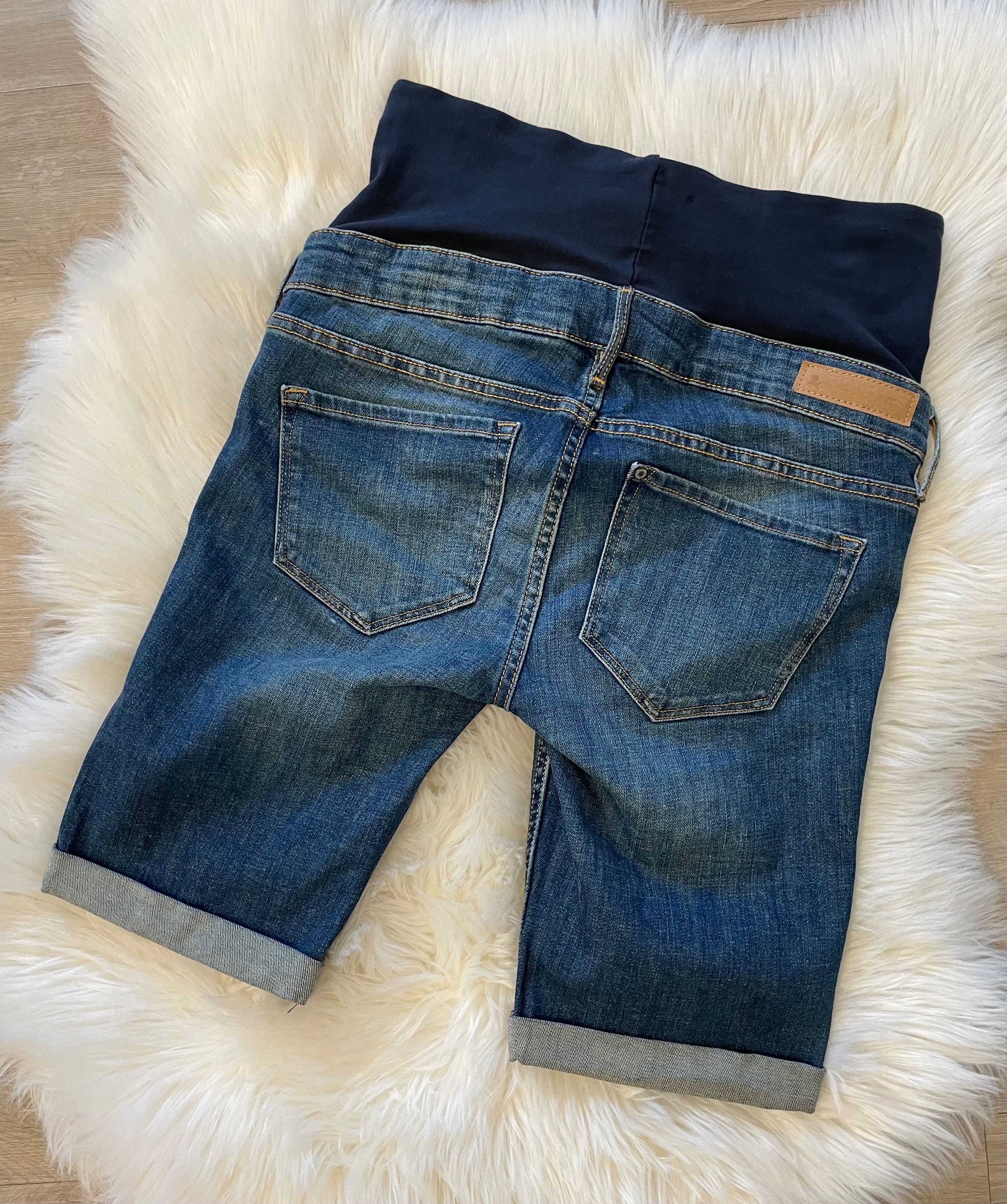Krótkie spodenki jeansy ciążowe H&M mama r. 36 S