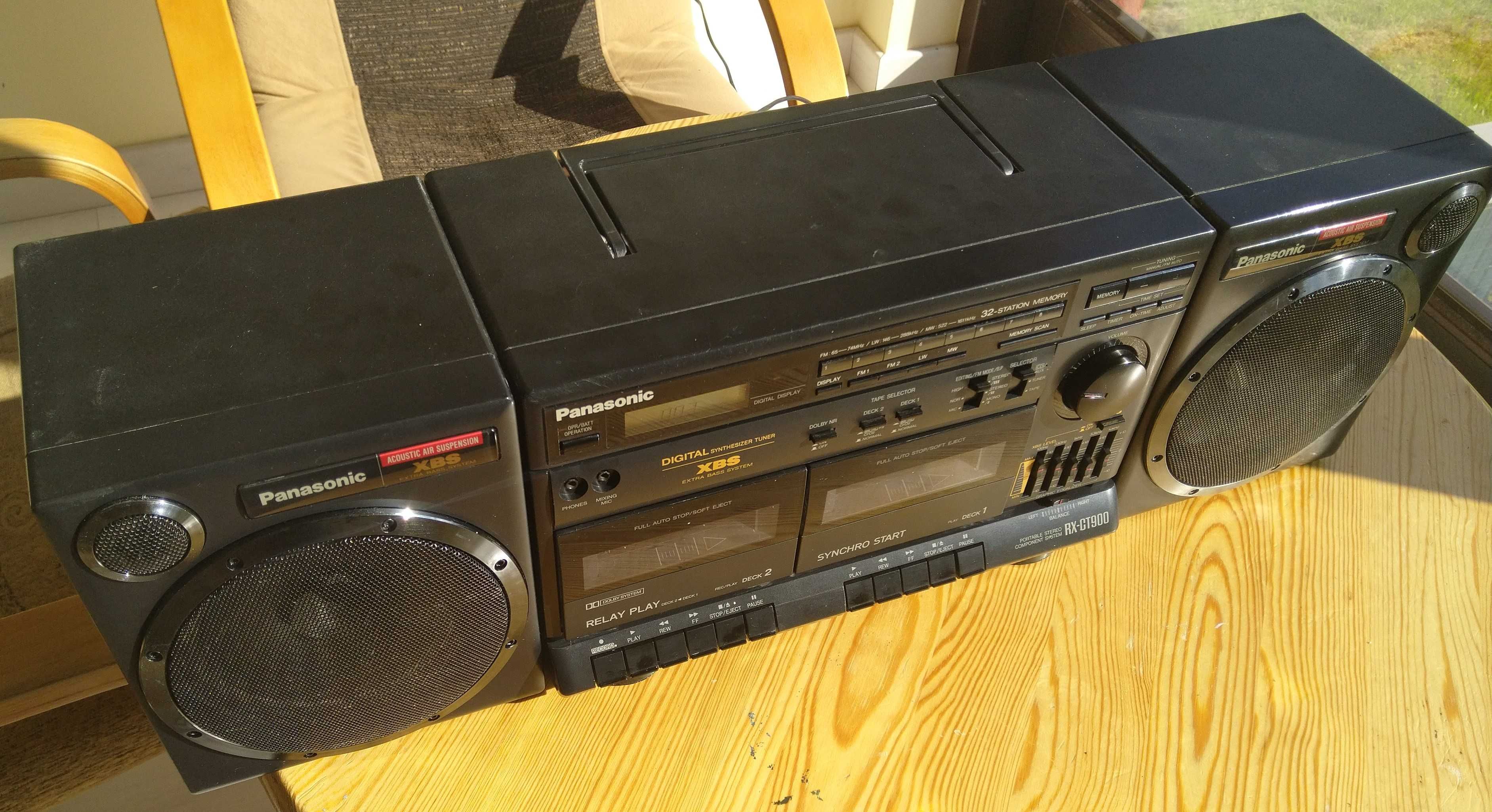 Boombox Panasonic RX-CT9000 z Bluetuthem