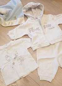 Шикарний наборчик,костюм для новонароджених 3 в 1.Франція.Якість