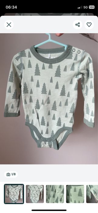 Zestaw body wełnianych