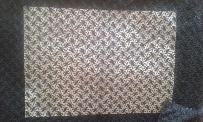 Отрез гипюра 5м черный