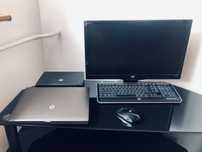 HP ProBook 6470b plus stacja dokujaca monitor mysz i klawiatura