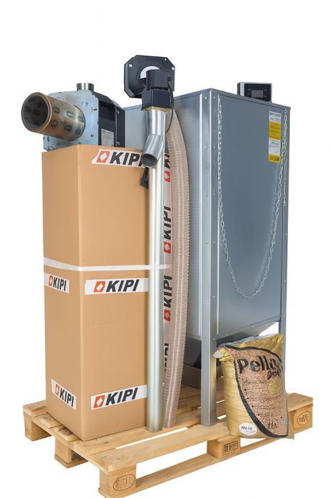 Dostawka na pellet palnik do pieca kotła kipi 36 kW Zestaw Smartfire