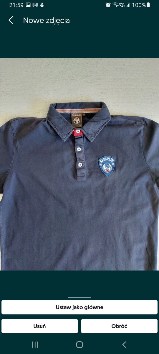Koszulka polo Napapijri rozm. XXXL