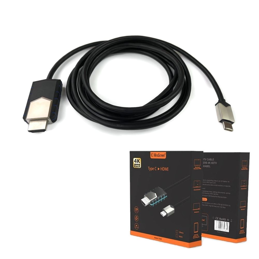 Przejściówka USB 3.1 typ C na HDMI MiraScreen 2M konwerter obraz