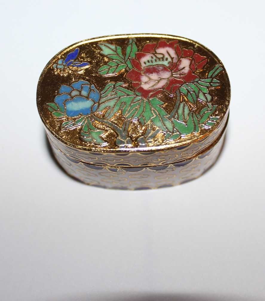 Caixas Miniatura em Cloisonné