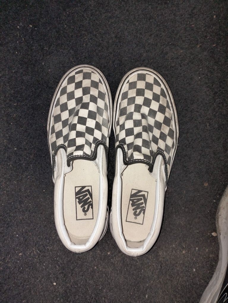Vans quadriculado