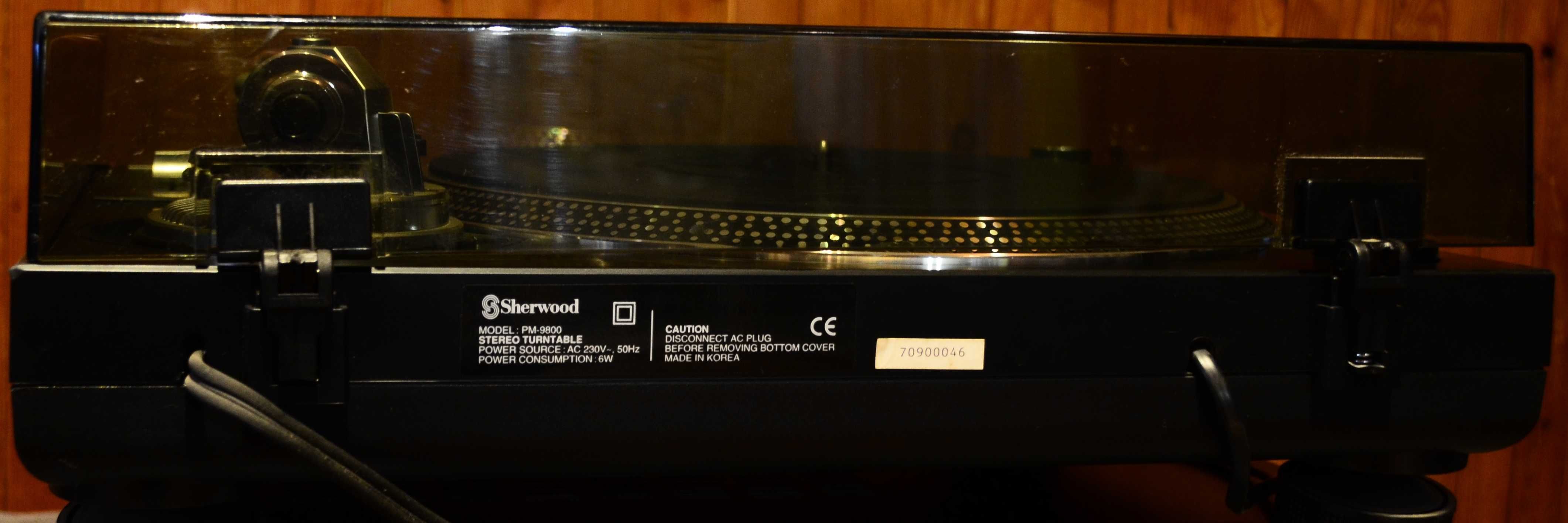 Gramofon Sherwood PM-9800 nowy pasek