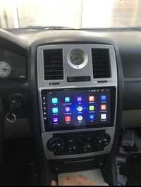 Rádio Android 12 com GPS Chrysler 300C (Novo)