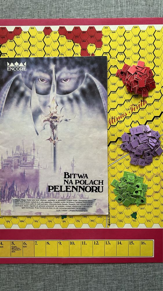 Bitwa na Polach Pelennoru gra planszowa