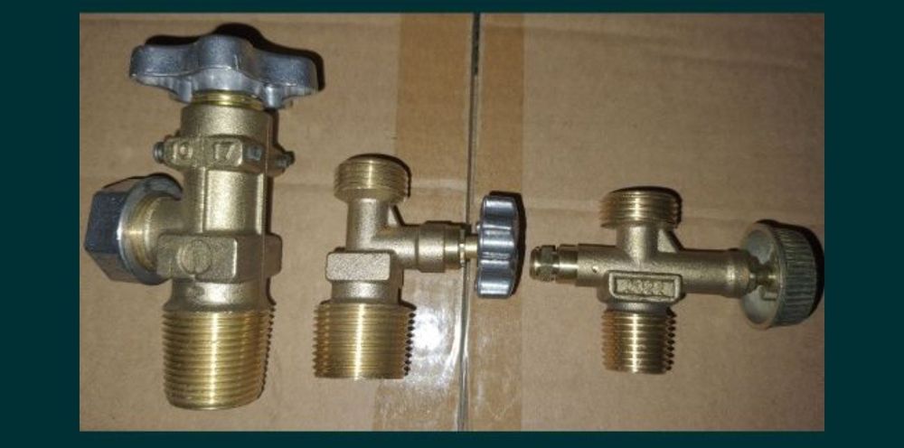 Кран для газового бытового баллона