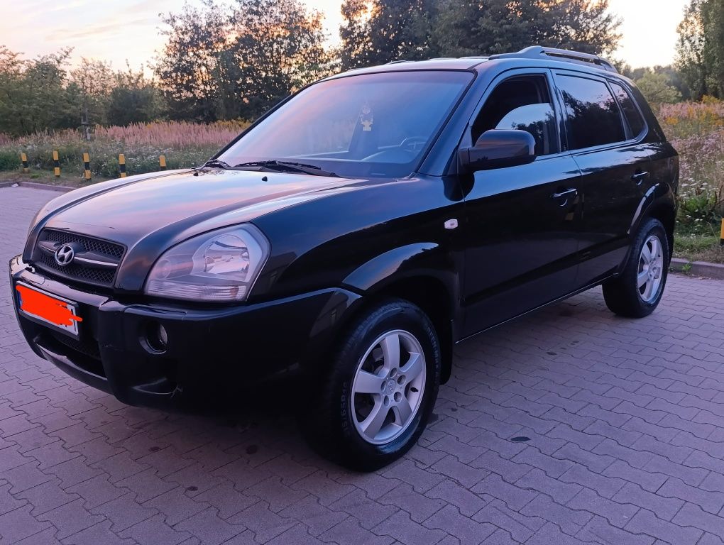 Hyundai Tucson*2007 Rok*2.0 B+G*Skóra*Klima Sprawna*Bez Rdzy*