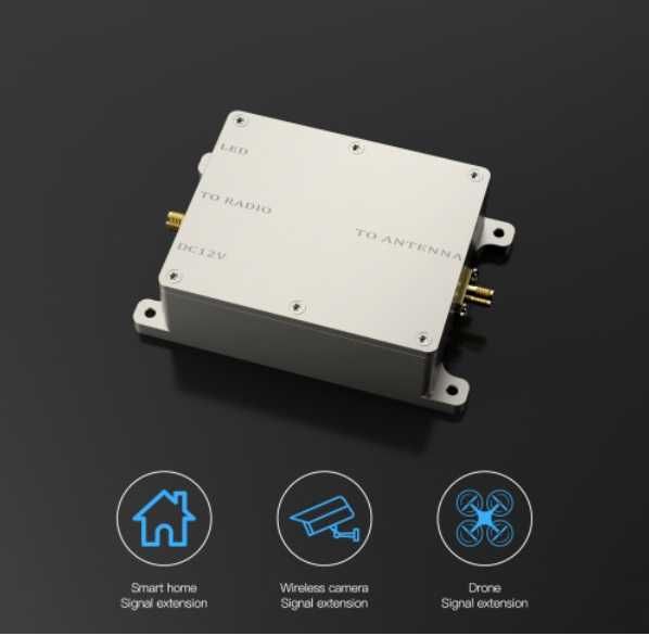 EDUP EP-AB028 підсилювач сигналу для дрона DJI/Autel 5.8GHz, 5W, 37dBm