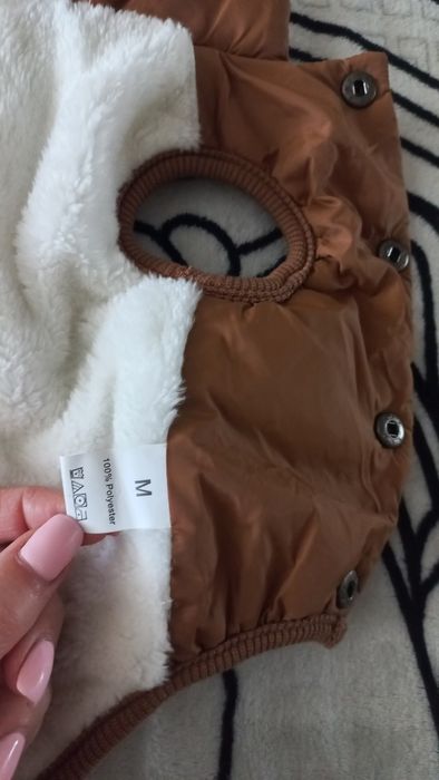 Теплая куртка - жилетка  для собаки