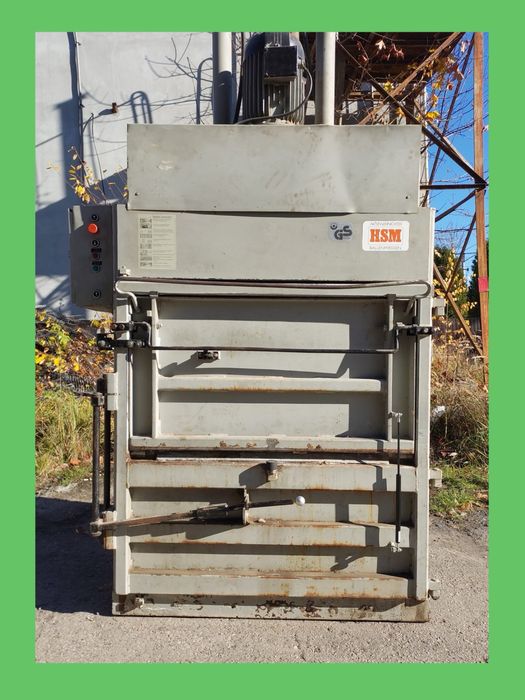 Belownica prasa do foli kartonu makulatury odpadów śmieci papieru HSM