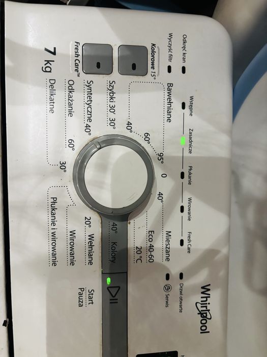 Pralka Whirpool 5 letnia wzorowa