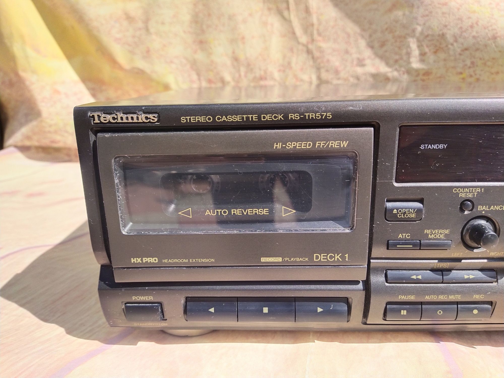 Касетна дека Technics RS-TR 575. JAPAN.