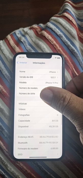 Vendo Iphone 11pro , bateria nova .