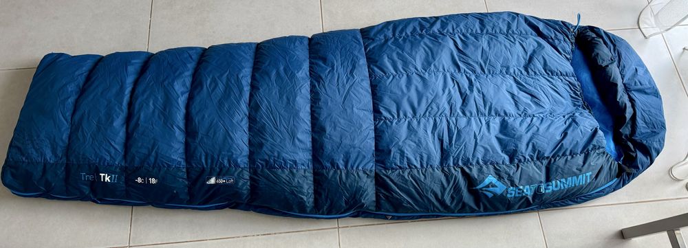 Спальний мішок, Trek TkII (-1/-8°C), Sea to Summit Спальник пуховий