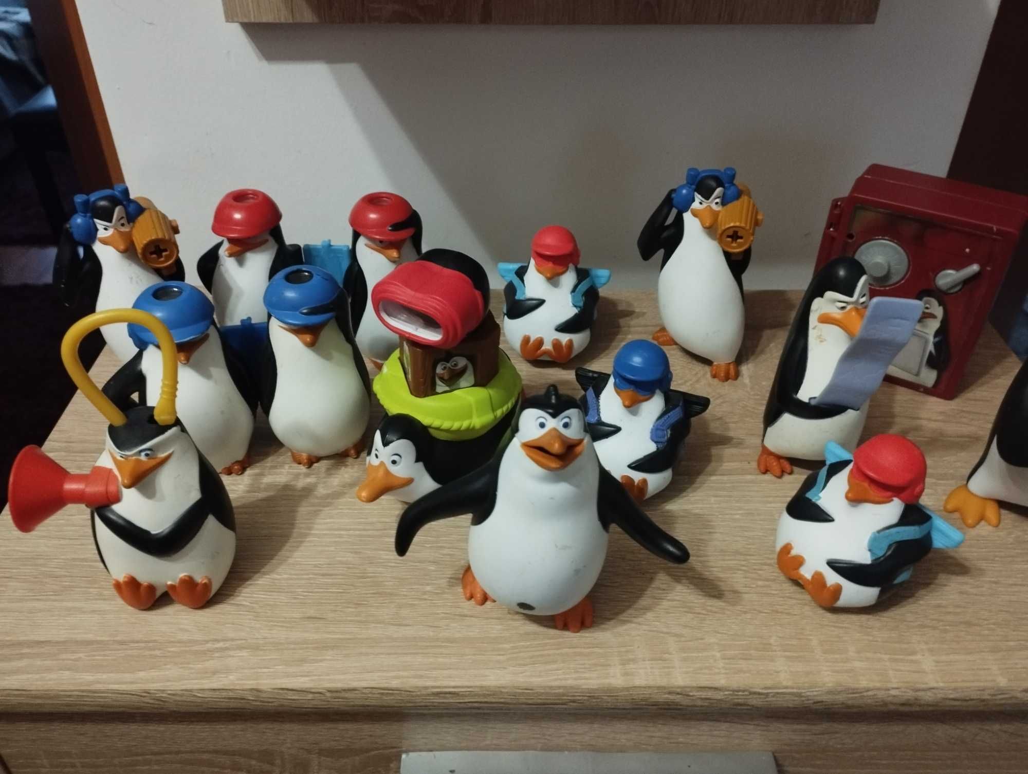 Zestaw Figurek z bajki Pingwiny z Madagaskaru
