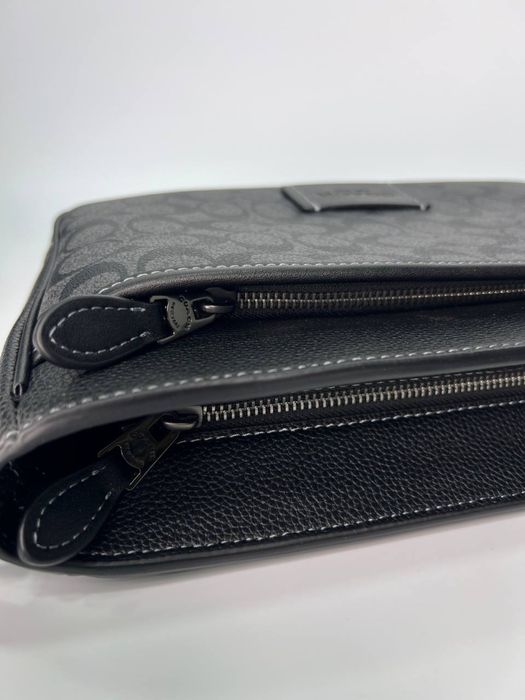 Чоловіча сумка Coach шкіряна