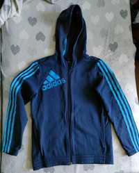 Bluza na zamek z kapturem adidas