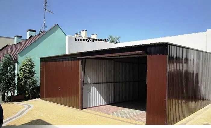 Garaż blaszany BLASZAK Garaże blaszane 3x5 4x5 4x6 5x6 CAŁY KRAJ raty!