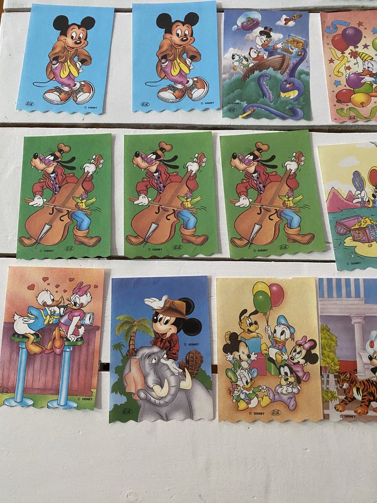 Notesik karteczki Myszka Miki Kaczor Donald lata 90te
