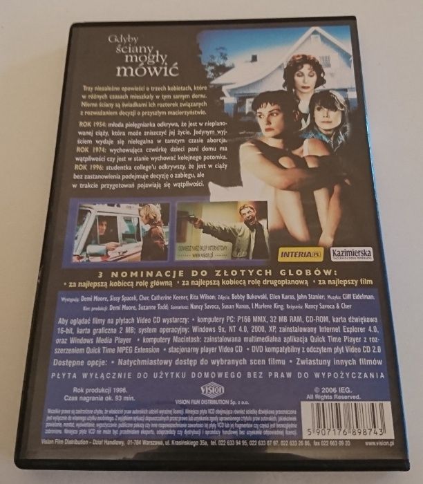 Gdyby ściany mogły mówić - film vcd - po polsku - bdb