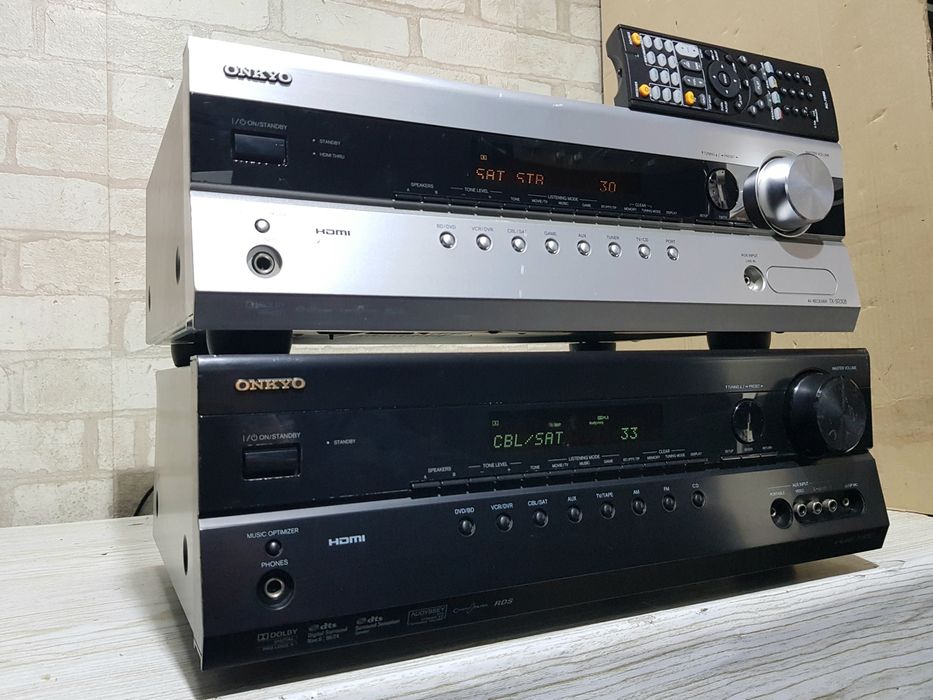 Пульт!5.1AV ресивер Onkyo TX-SR307/308 5x100Вт б/у з Німеччини