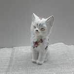 Okazja. Prześliczny kot porcelana Fine Bone China
