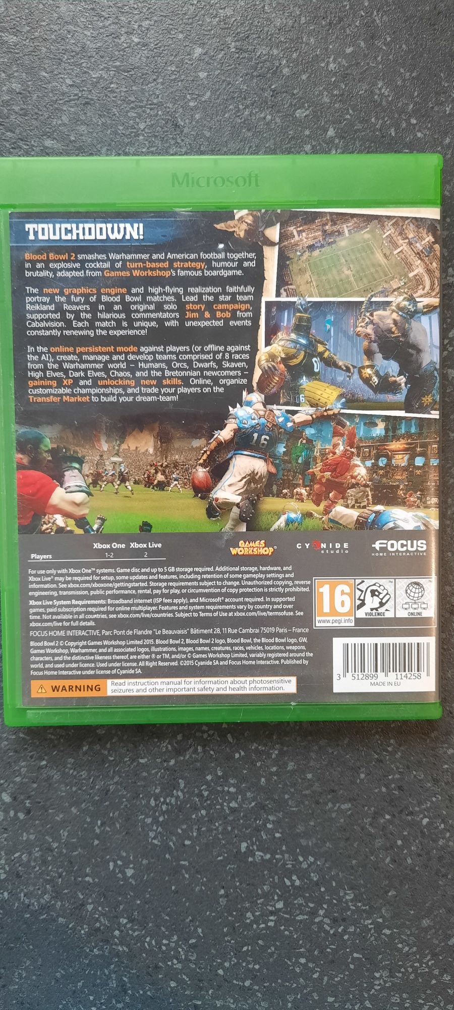 Blood Bowl xbox one