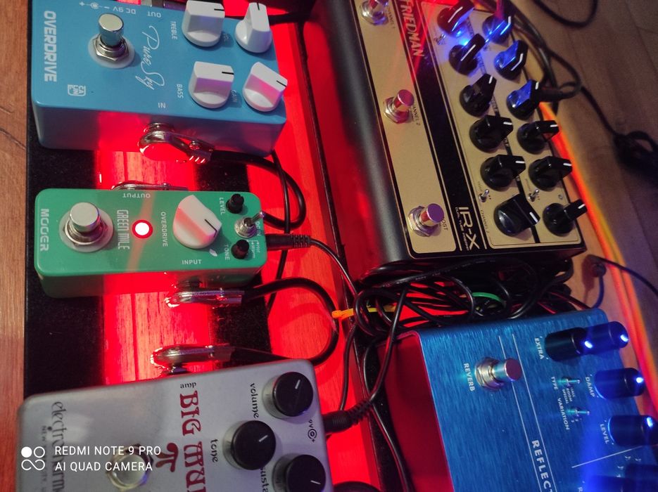 Mooer Green mile overdrive tube screamer педаль