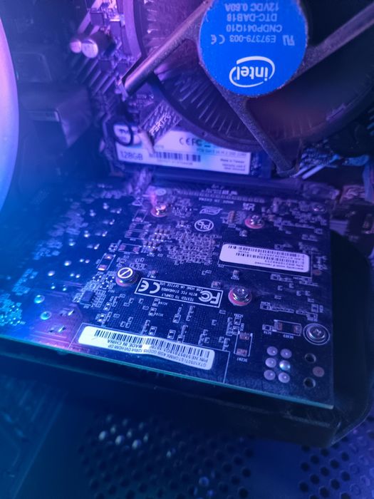 Игровой ПК i3 10100f ОЗУ 16gb m2 120gb hdd 1tb gforce gtx 1050ti блок