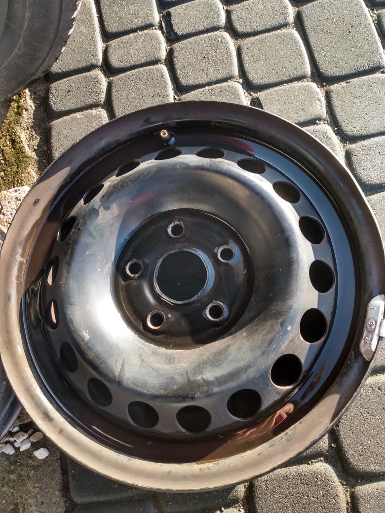 4x Felga stalowa VW "6.0 x 15" 5/112 ET47