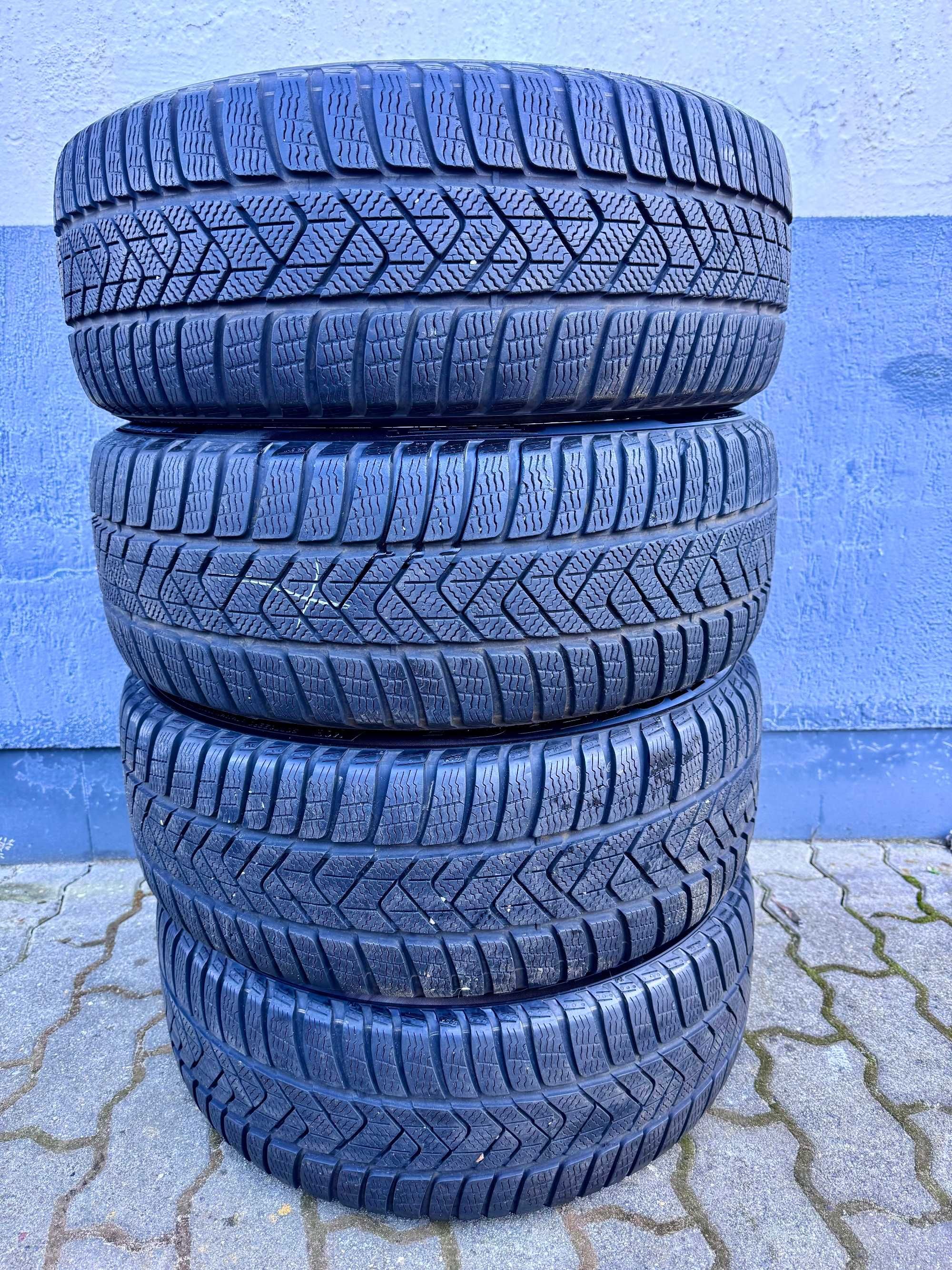 Alufelgi Mercedes C Klasa W205 S205 Oryginalne 18 Zimowe Czujniki TPMS