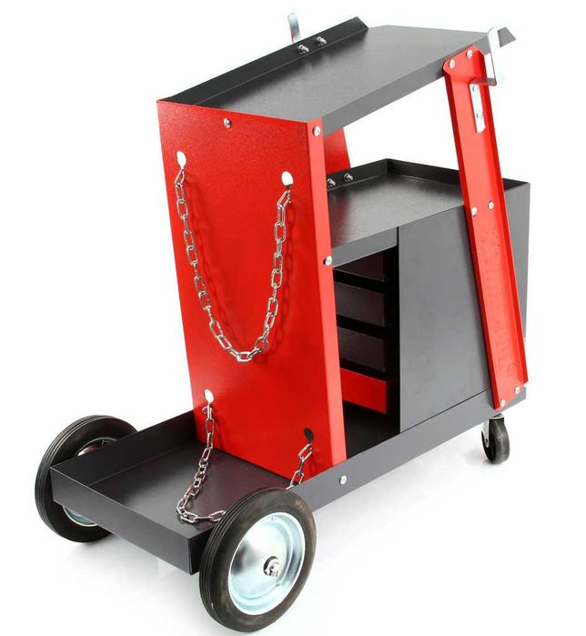 WÓZEK SPAWALNICZY 4 szuflady stabilny Mar-Pol