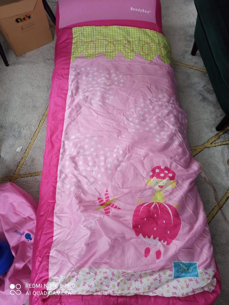 Śpiwór Deco z materacem i pompką dla dziecka