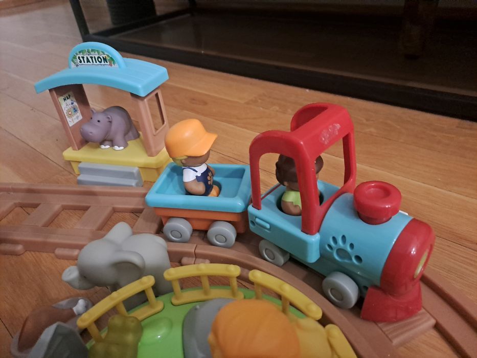 PlayGo Train Safari figurki pociag
