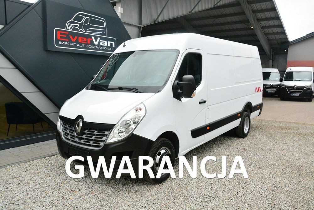 Renault Master  max blaszak L3H2 3 osobowy bliźniak 145KM full opcja