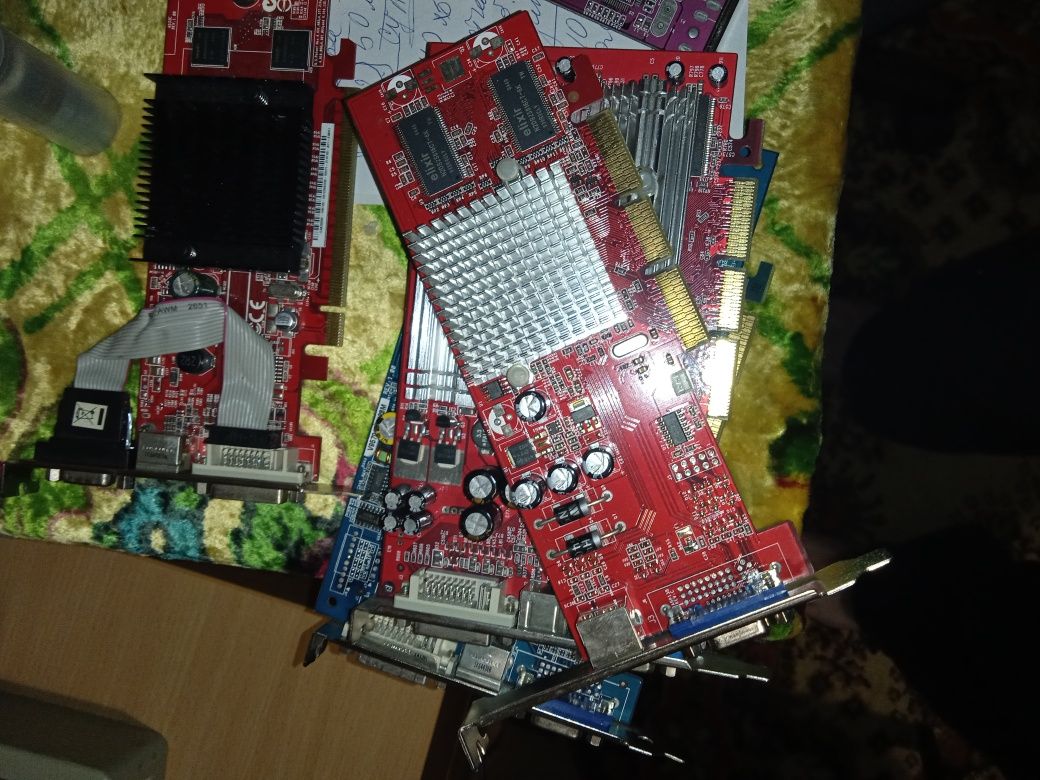 Відеокарти б.у agp pci